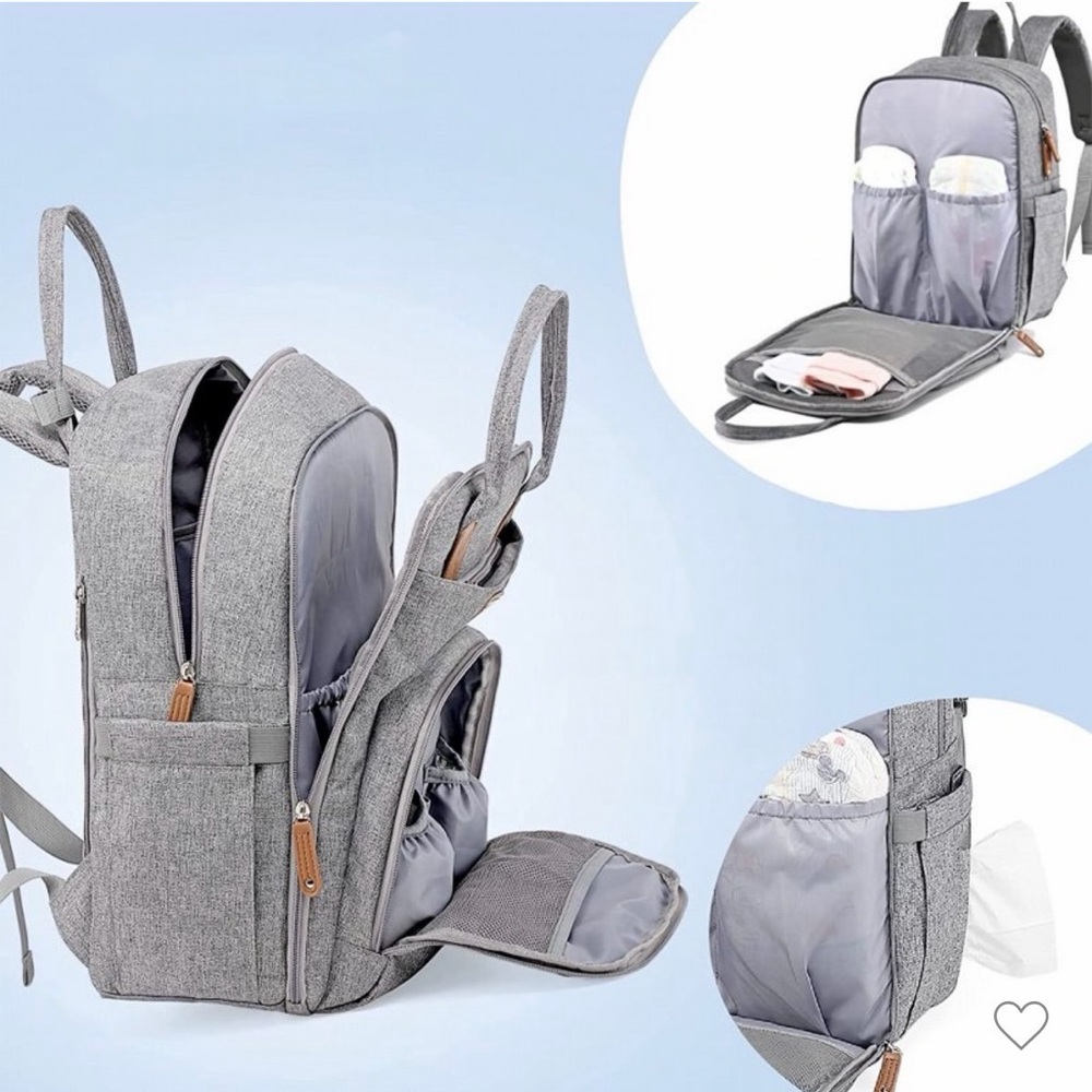 Ruvalino Large Diaper Bag Backpack - Picture 5 of 7